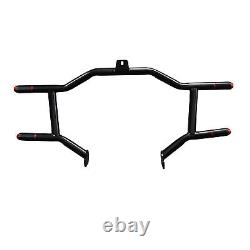 Black Red Front Highway Engine Guard Crash Bar Fit For Harley Touring 2009-2024