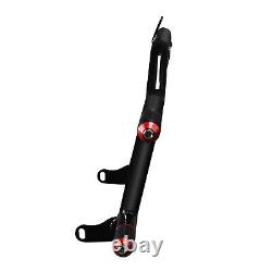 Black Red Front Highway Engine Guard Crash Bar Fit For Harley Touring 2009-2024