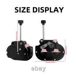 Black Reverse Gear Clutch Gearbox For Harley Touring Road Street Glide 2008-2013