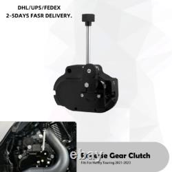 Black Reverse Gear Clutch Gearbox For Harley Touring Road Street Glide 2008-2013