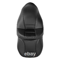 Black Rider Passenger Seat Fit For Harley Touring Street Electra Glide 2009-2023