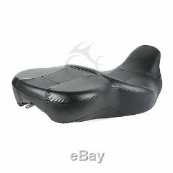 Black Rider Passenger Seat For Harley Touring Street Tri Glide Road King 09-2020