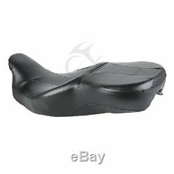 Black Rider Passenger Seat For Harley Touring Street Tri Glide Road King 09-2020