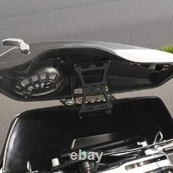 Black Saddlebag Hinge Kit Fit For Harley Touring Street Electra Glide 2014-2025
