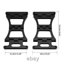 Black Saddlebag Hinge Kit Fit For Harley Touring Street Electra Glide 2014-2025