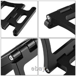 Black Saddlebag Hinge Kit Fit For Harley Touring Street Electra Glide 2014-2025