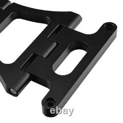 Black Saddlebag Hinge Kit Fit For Harley Touring Street Electra Glide 2014-2025