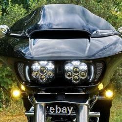 Black Shark Demon LED Turn Signals Light For Harley Touring Road Glide 2015-2025