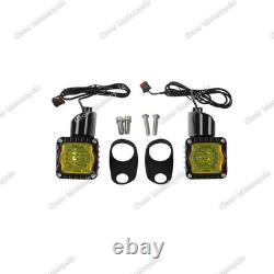 Black Shark Demon LED Turn Signals Light For Harley Touring Road Glide 2015-2025