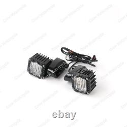 Black Shark Demon LED Turn Signals Light For Harley Touring Road Glide 2015-2025