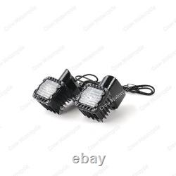 Black Shark Demon LED Turn Signals Light For Harley Touring Road Glide 2015-2025