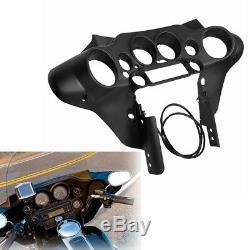 Black Speedometer Cover Inner Fairing Fit For Harley Touring Electra Glide FLHTC