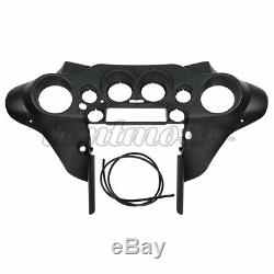 Black Speedometer Cover Inner Fairing Fit For Harley Touring Electra Glide FLHTC