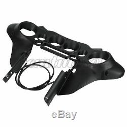 Black Speedometer Cover Inner Fairing Fit For Harley Touring Electra Glide FLHTC