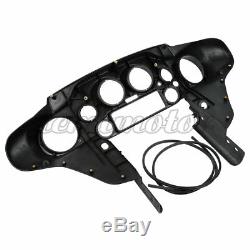 Black Speedometer Cover Inner Fairing Fit For Harley Touring Electra Glide FLHTC