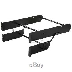 Black Tour Pak Pack Accessory Motor Storage Rack Fits Harley Touring Wall Mount