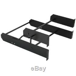 Black Tour Pak Pack Accessory Motor Storage Rack Fits Harley Touring Wall Mount