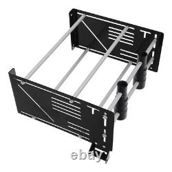 Black Wall Mount Storage Rack Fit For Harley Touring Touring Road King Glide US