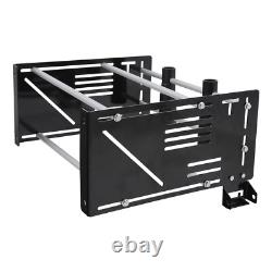 Black Wall Mount Storage Rack Fit For Harley Touring Touring Road King Glide US