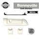 Bonneville Salt Denim Hinges Latch For Harley Tour Pack Advanblack