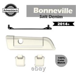 Bonneville Salt Denim Hinges Latch For Harley Tour Pack Advanblack