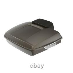 Bronze Armor Razor Tour Luggage Trunk Pack For Harley Davidson 1997+