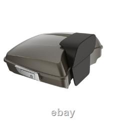 Bronze Armor Razor Tour Luggage Trunk Pack For Harley Davidson 1997+