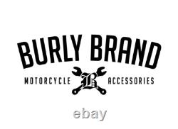 Burly 19in Textured Black Louie Handlebar Harley Tour Glide Classic 81-93