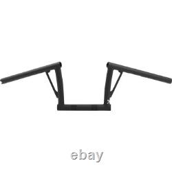 Burly 8in Textured Black Viejocito Handlebar Harley Tour Glide 80-86
