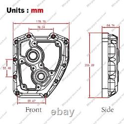 CNC Clarity Cam Cover For Harley Touring Electra Glide Road King Softail 01-17