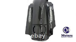 CVO 2 in 1 Stretched Extended Rear Fender with LED Lights for 09-18 Harley Touring