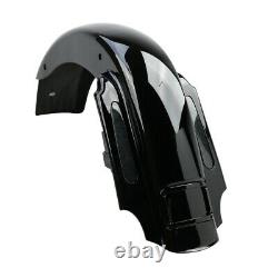 CVO Stretched Rear Fender with LED Lights for 1993-2008 Harley Davidson Touring