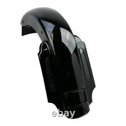 CVO Stretched Rear Fender with LED Lights for 1993-2008 Harley Davidson Touring