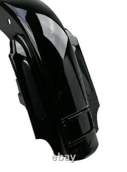 CVO Stretched Rear Fender with LED Lights for 1993-2008 Harley Davidson Touring