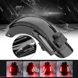 CVO Style LED Rear Fender System For 2009-2013 10 11 Harley Touring Street Glide