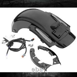 CVO Style LED Rear Fender System For 2009-2013 10 11 Harley Touring Street Glide