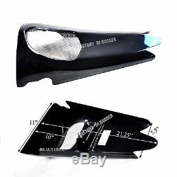 Chin Spoiler Scoop Fit Harley HD 2009-13 FLH FLT Touring Bagger Road Glide King
