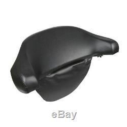 Chopped King Tour Pack Pak Backrest fit For Harley Touring Street Glide 97-13