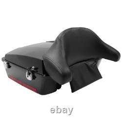 Chopped Luggage Trunk For 1997-2013 Harley Davidson Touring Street Electra Glide