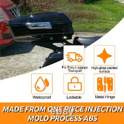 Chopped Luggage Trunk Top Luggage Rack For Harley Touring Glide 2014-25