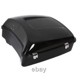 Chopped Luggage Trunk Top Luggage Rack For Harley Touring Glide 2014-25