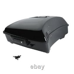 Chopped Pack Trunk Backrest Mount Fit For Harley Tour Pak Touring 2009-13 Black