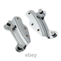 Chopped Pack Trunk Backrest Rack Docking Hardware Fit For Harley Touring 2009-13