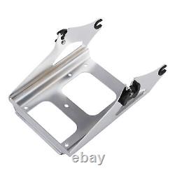 Chopped Pack Trunk Backrest Rack Docking Hardware Fit For Harley Touring 2009-13