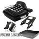 Chopped Pack Trunk Mount Docking Kit Fit For Harley Tour Pak Touring 2014-up Us