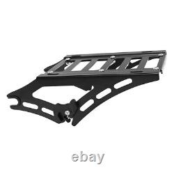 Chopped Pack Trunk Pad Mount Rack Fit For Harley Tour Pak Road Glide 14-23 Black