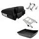 Chopped Pack Trunk Pad With Mount Docking Fit For Harley Tour Pak Road King 14-22