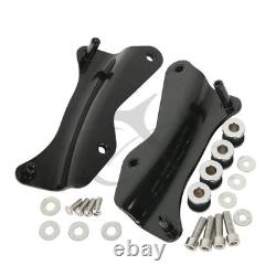 Chopped Tour Pack Backrest Mount Docking Hardware Fit For Harley Touring 14-25