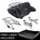 Chopped Tour Pack Backrest Mount Docking Hardware Fit For Harley Touring 2014-25