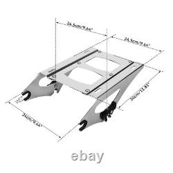 Chopped Tour Pack Backrest Mount Docking Hardware Fit For Harley Touring 2014-25